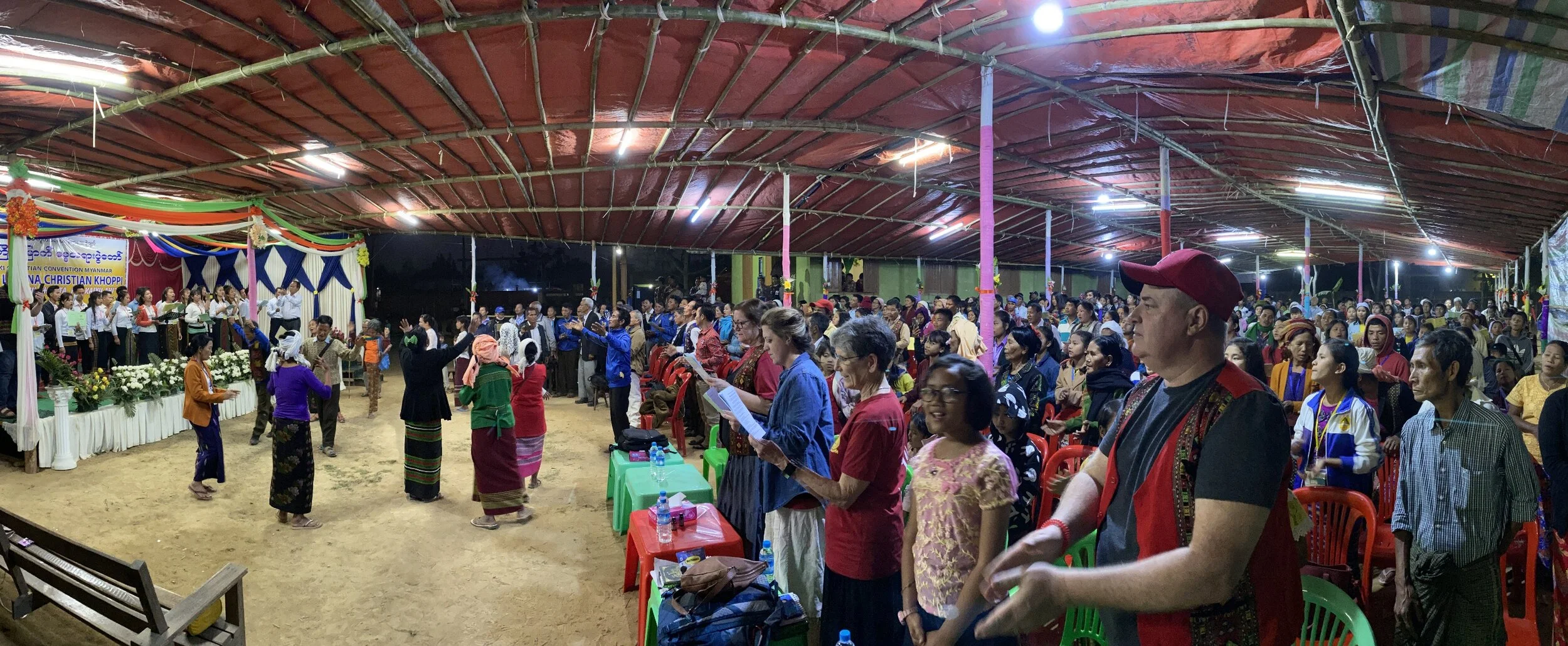 Christian worship at the 2020 Kuki Christian Convention